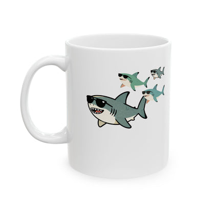 Shark Mug - Shark Fuel 'Sharky School'