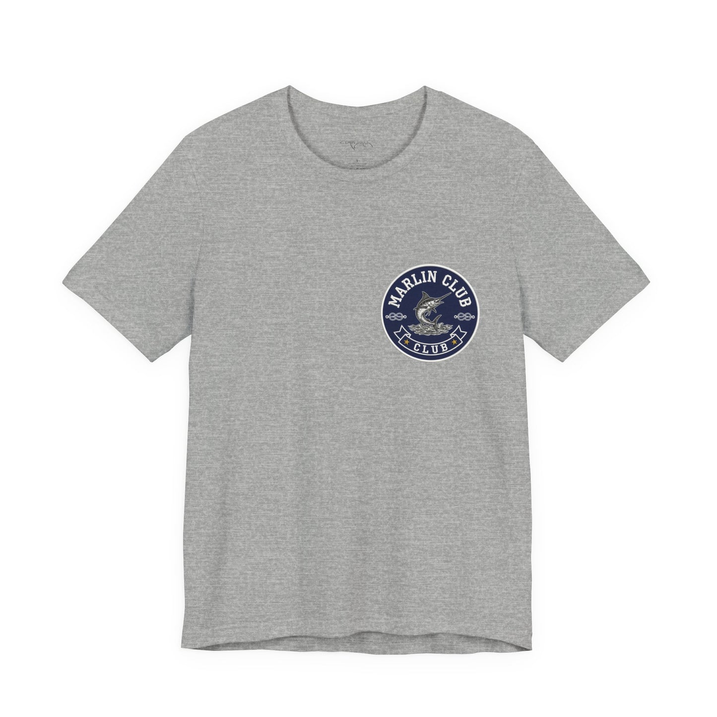 Marlin Club Tee - Leap (Back Image, Front Logo)