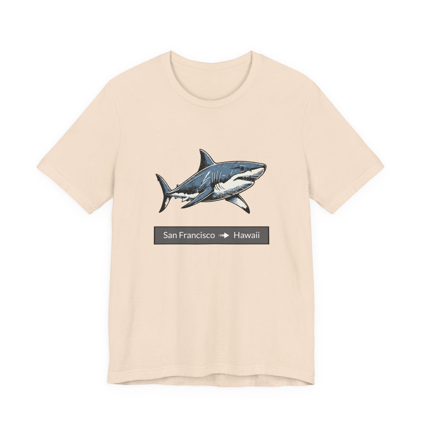 Shark Tee - San Francisco to Hawaii