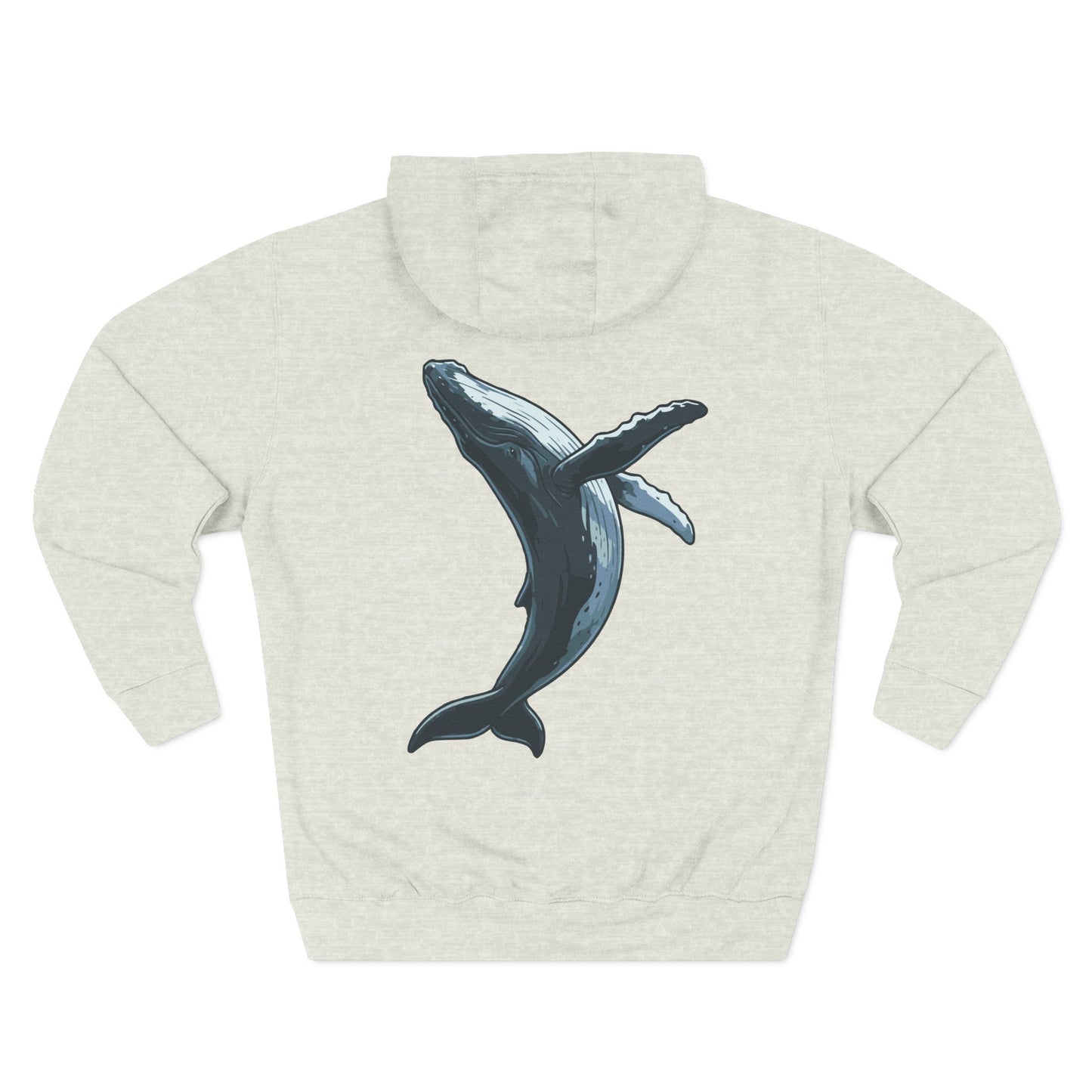 Shark & Whale Hoodie – The SK Variation "Breach" (Front & Back Images)