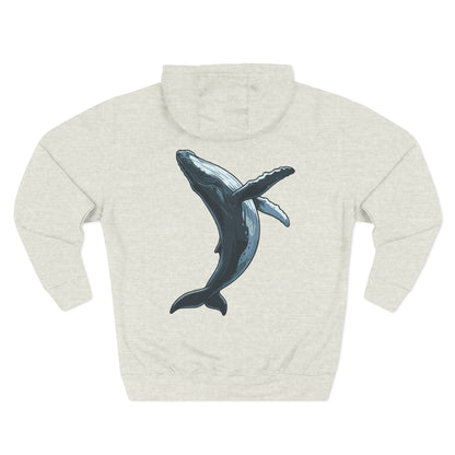 Shark & Whale Hoodie – The SK Variation "Breach" (Front & Back Images)