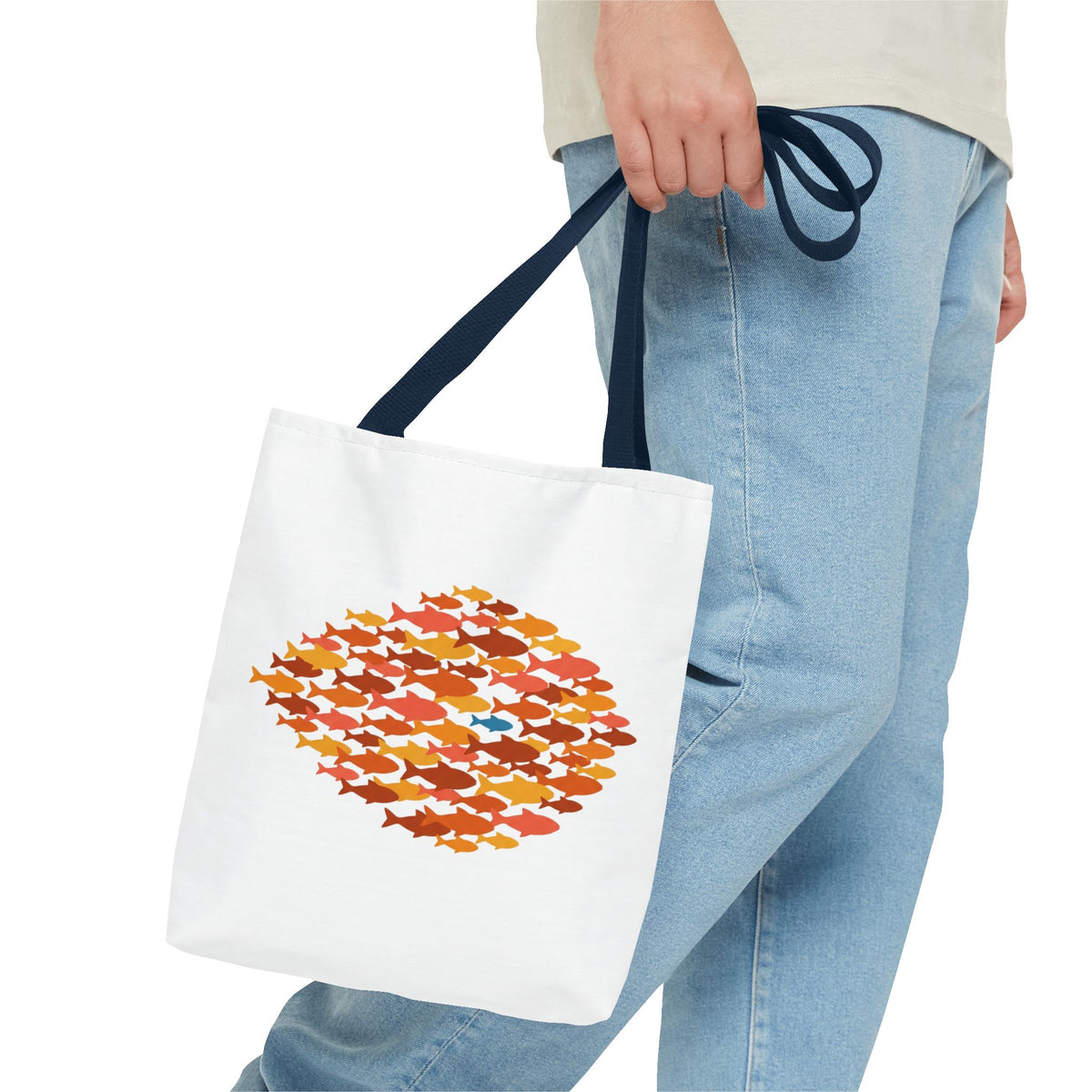 Fish Tote Bag - Fall School