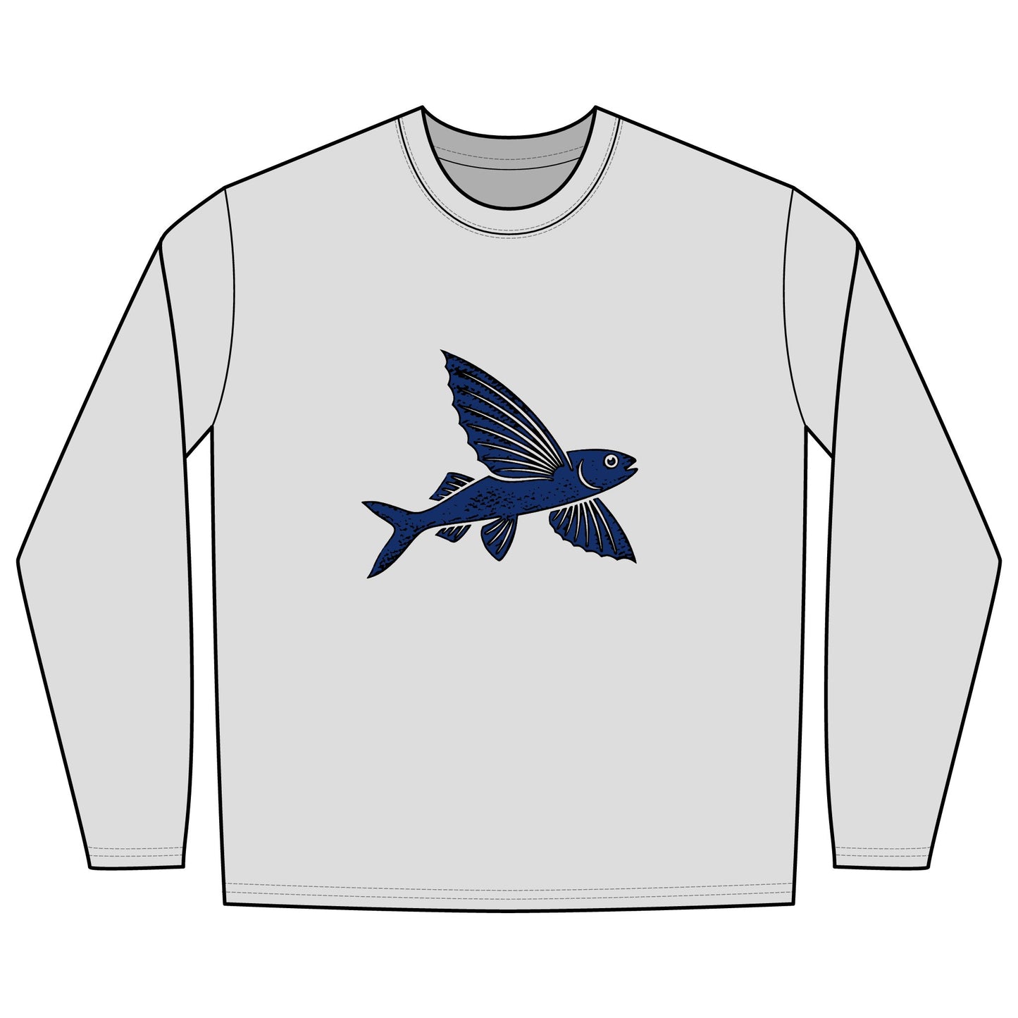 Rash Guard - Flying Fish (Front)