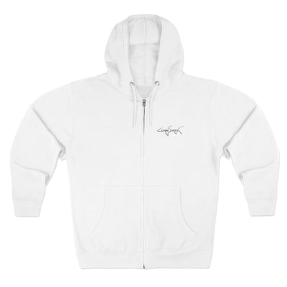 Shark Zip Hoodie - Lemon Shark Logo Unleash Your Shark