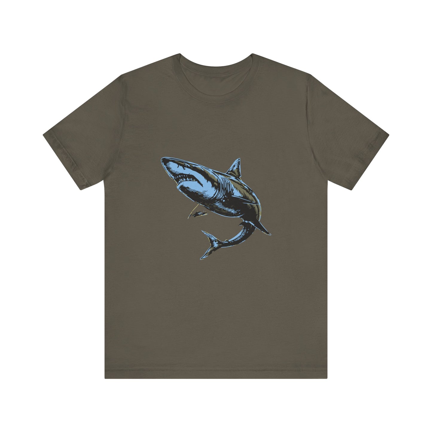Great White Shark Graphic Unisex Jersey Tee