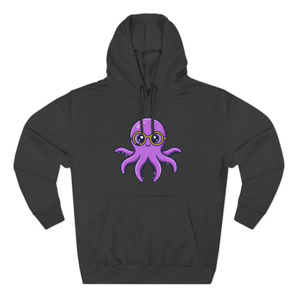 Octopus Pullover Hoodie - Happy