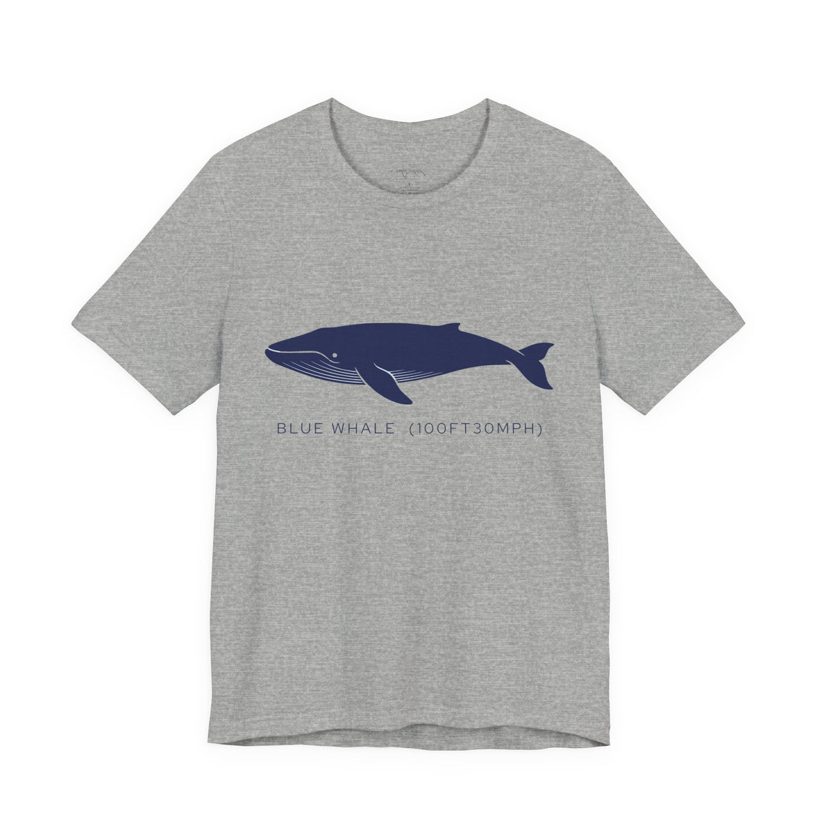 Blue Whale Tee - "Stats"