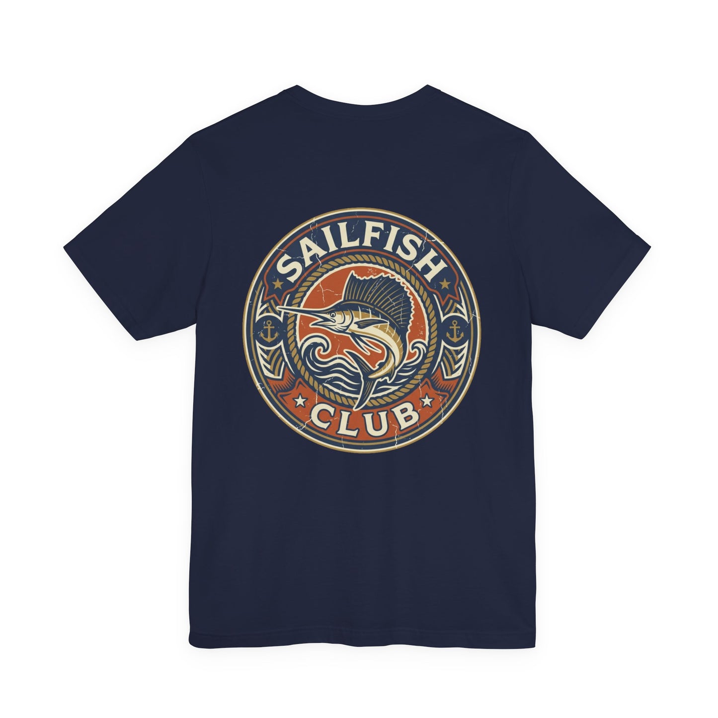 Sailfish Club Tee - Badge (Both sides)