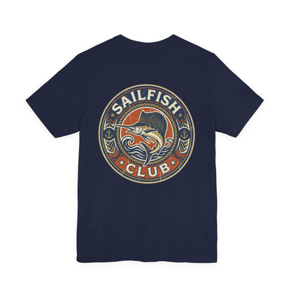 Sailfish Club Tee - Badge (Both sides)