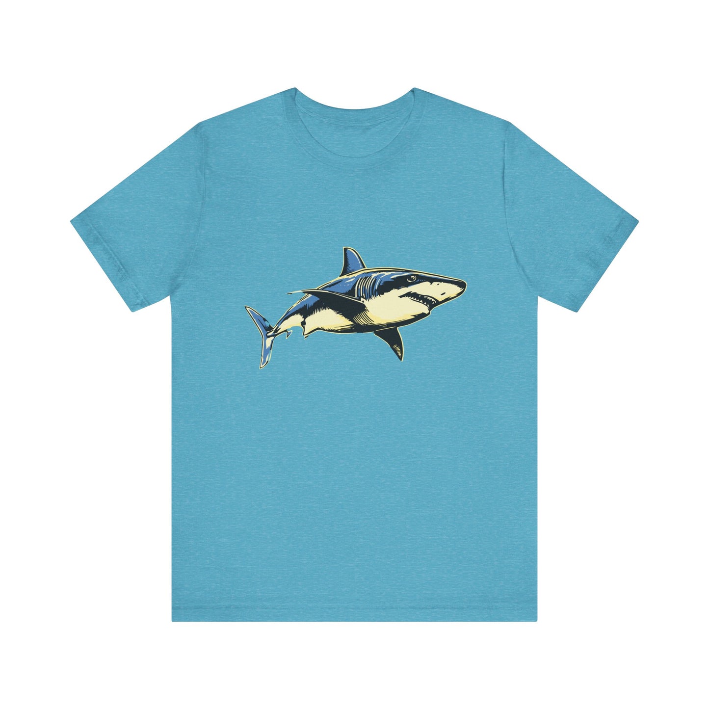 Vintage Great White Shark Graphic Unisex Jersey Tee