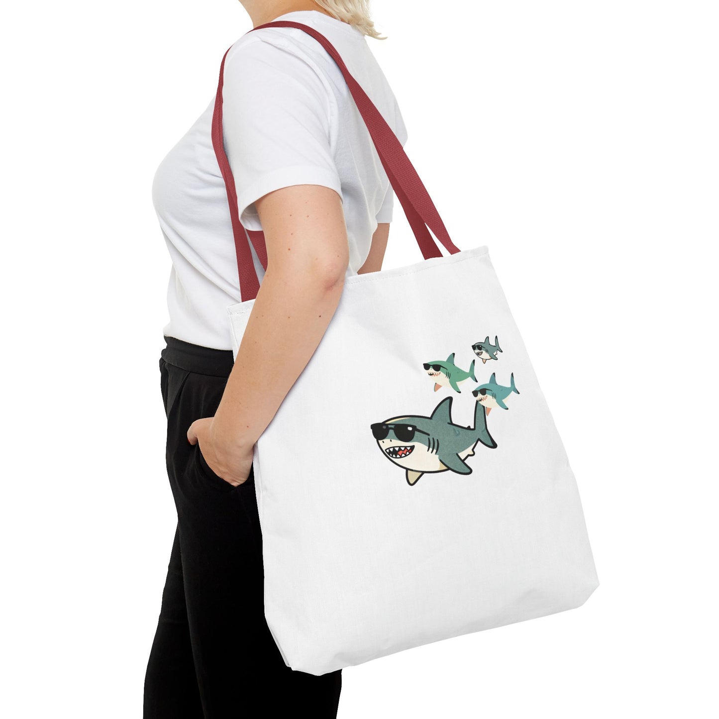 Shark Tote Bag - Sharky School