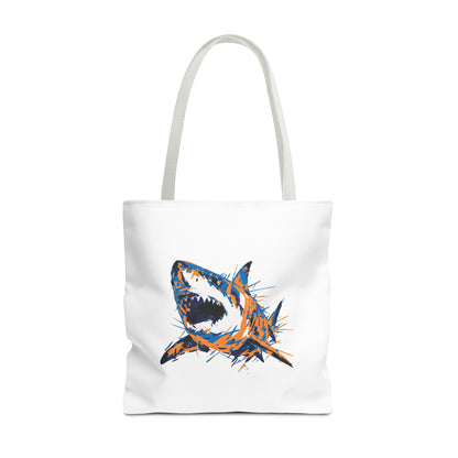 Shark Tote Bag - GW Slash Drawing NYK Colors