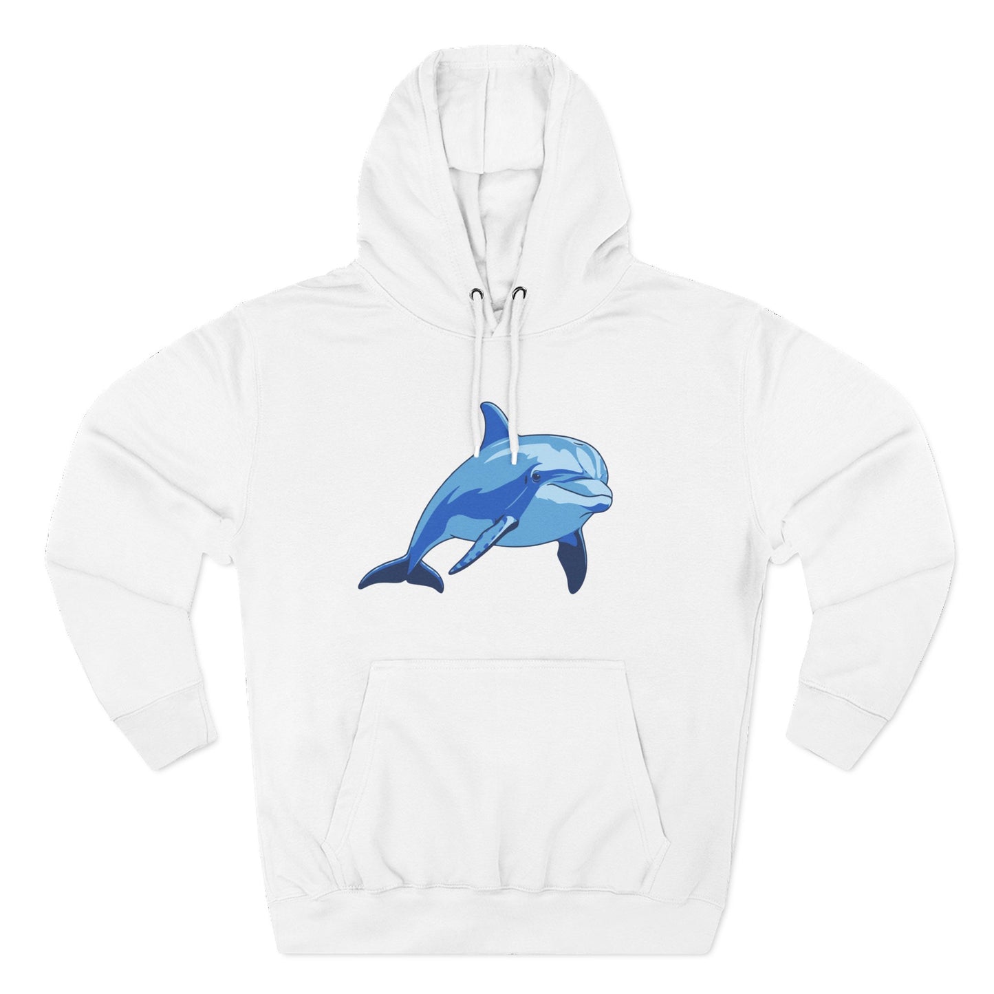 Dolphin Pullover Hoodie - Playful