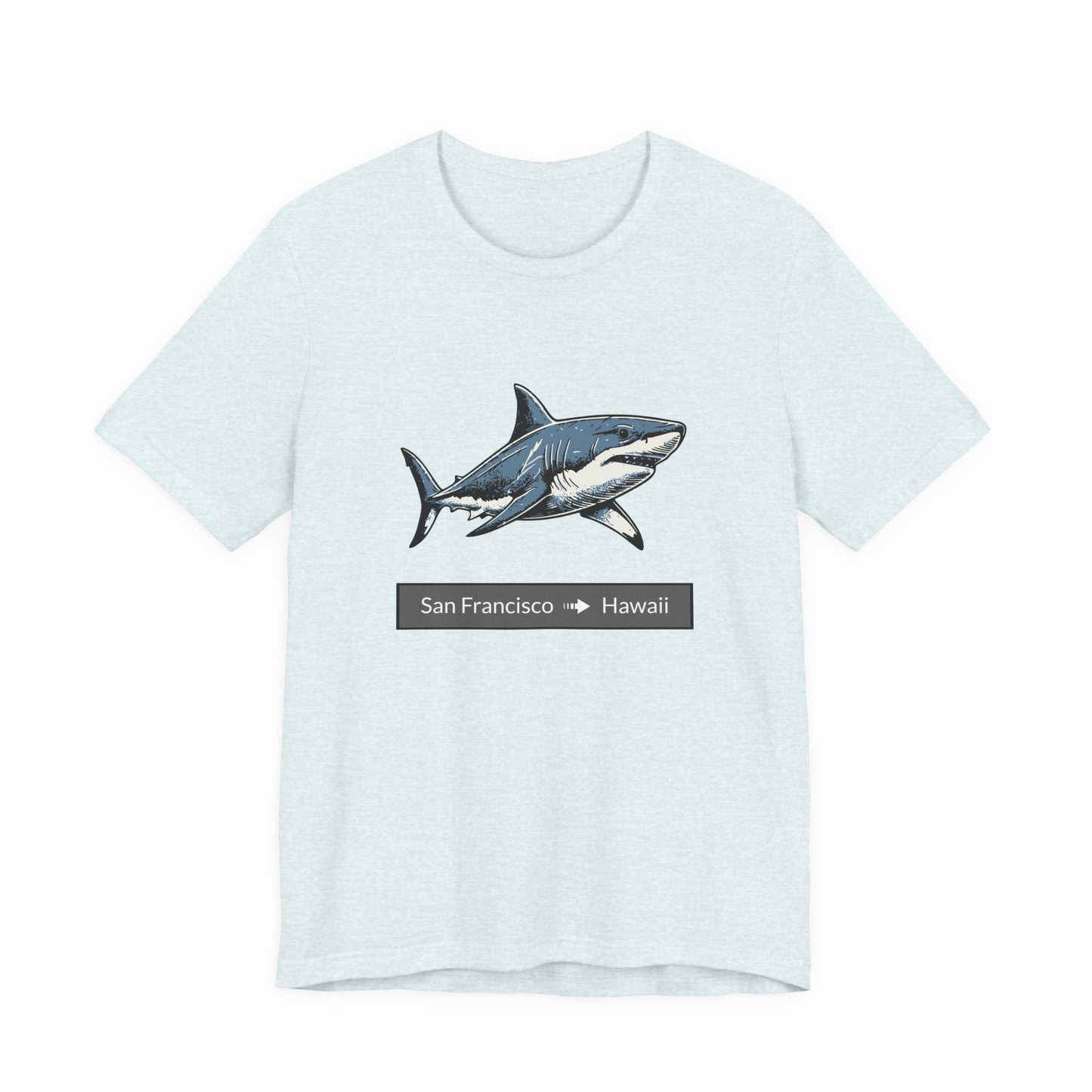 Shark Tee - San Francisco to Hawaii