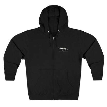 Shark Zip Hoodie - Apex Mindset