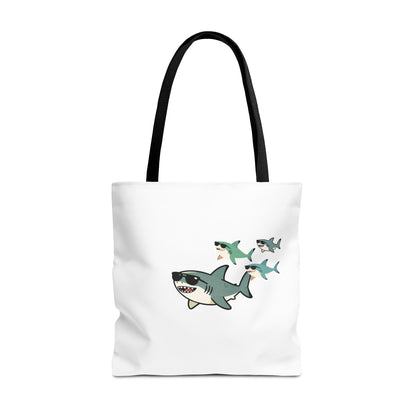 Shark Tote Bag - Sharky School