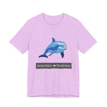 Dolphin Tee - Migration "Jersey Shore to Florida Keys"