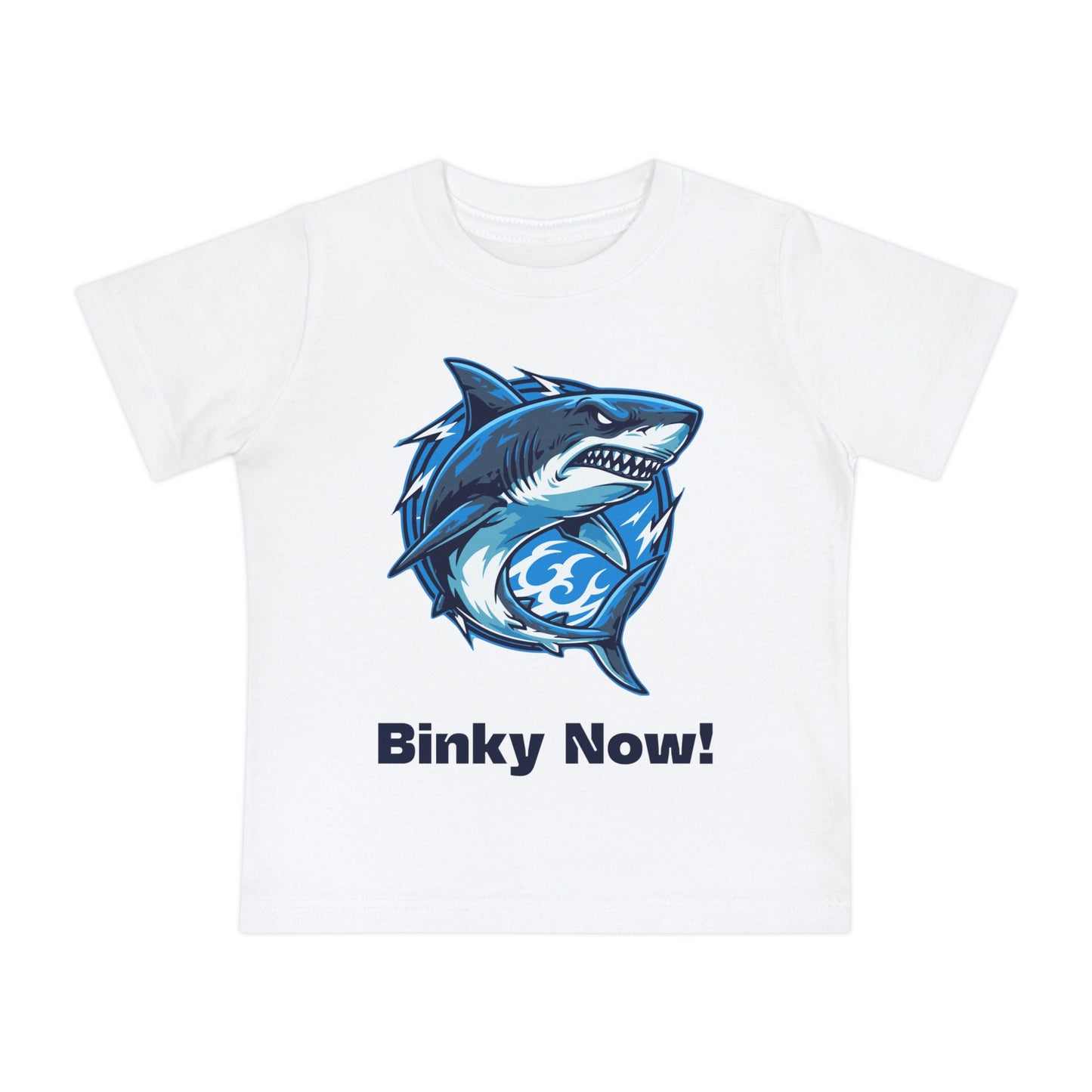 Shark Baby Tee - Binky Now!