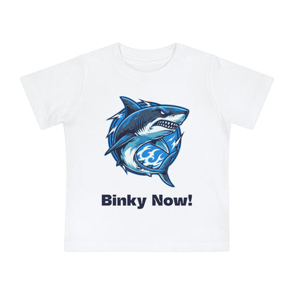 Shark Baby Tee - Binky Now!