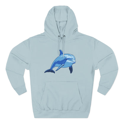 Dolphin Pullover Hoodie - Playful