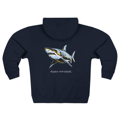 Shark Zip Hoodie - Apex Mindset
