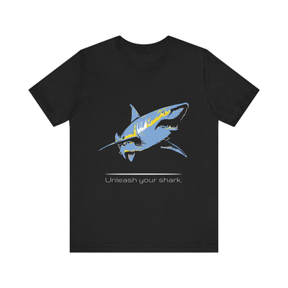 Blue Shark Tee - Unleash Your Shark
