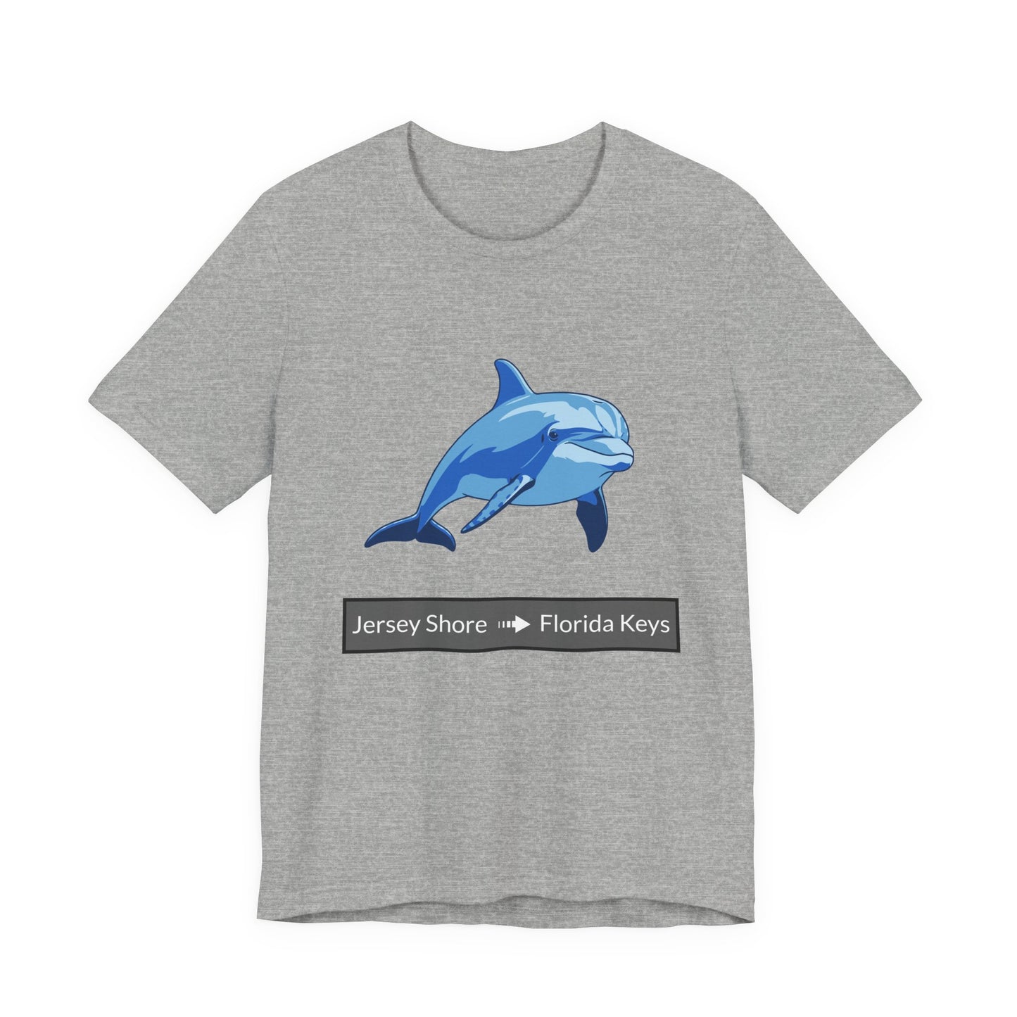 Dolphin Tee - Migration "Jersey Shore to Florida Keys"