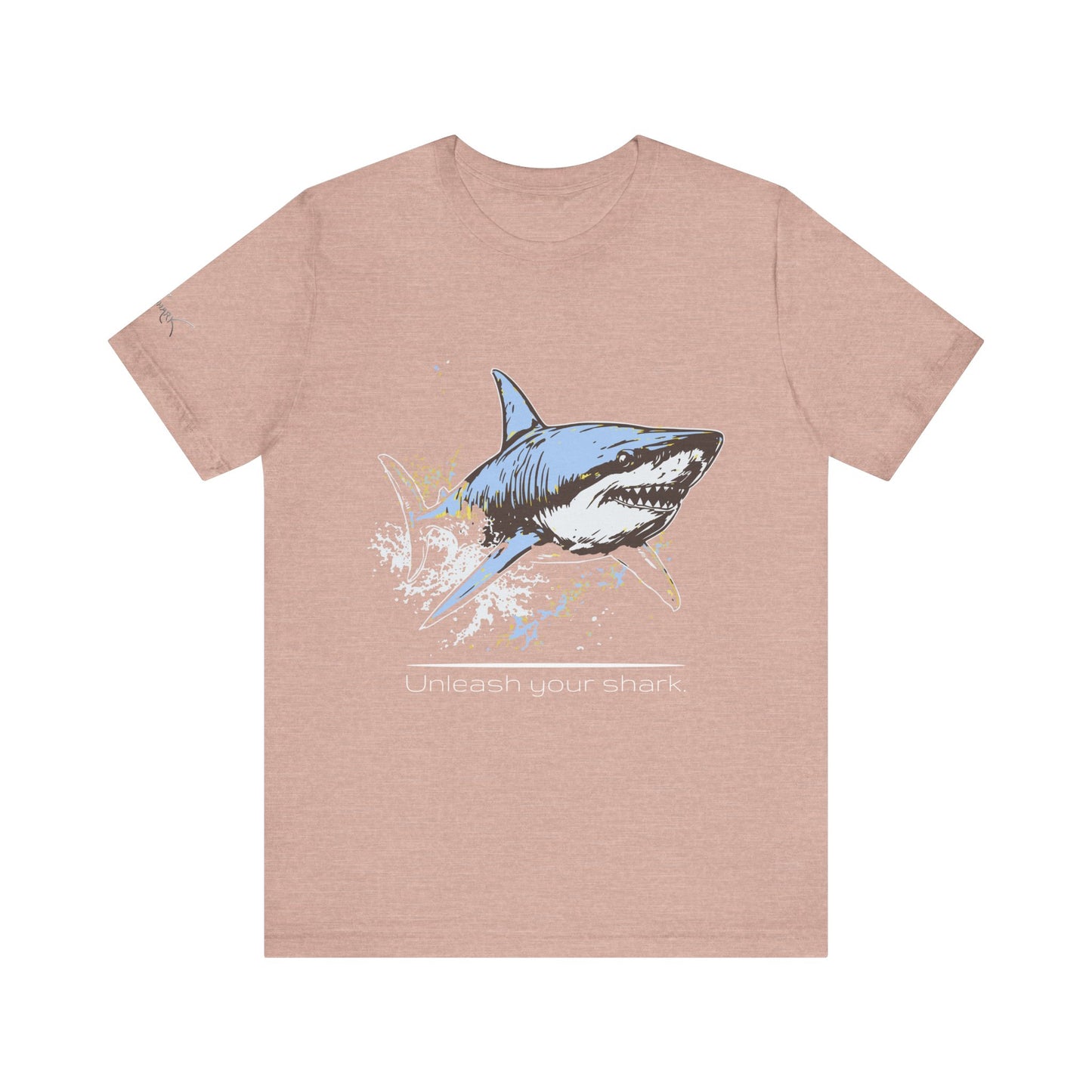 Great White Shark Ultimate "Unleash your shark" Graphic Unisex Jersey Tee