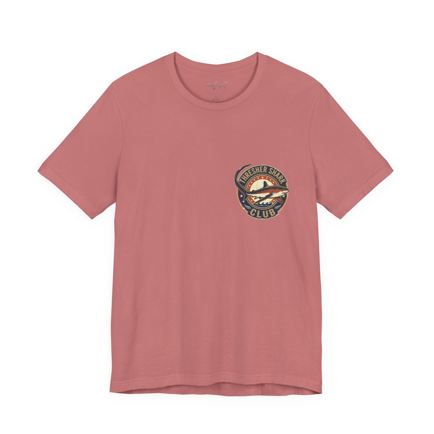 Thresher Shark Club Tee - Badge (Both Sides)