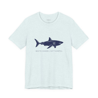 Shark Tee - Great White "Stats"