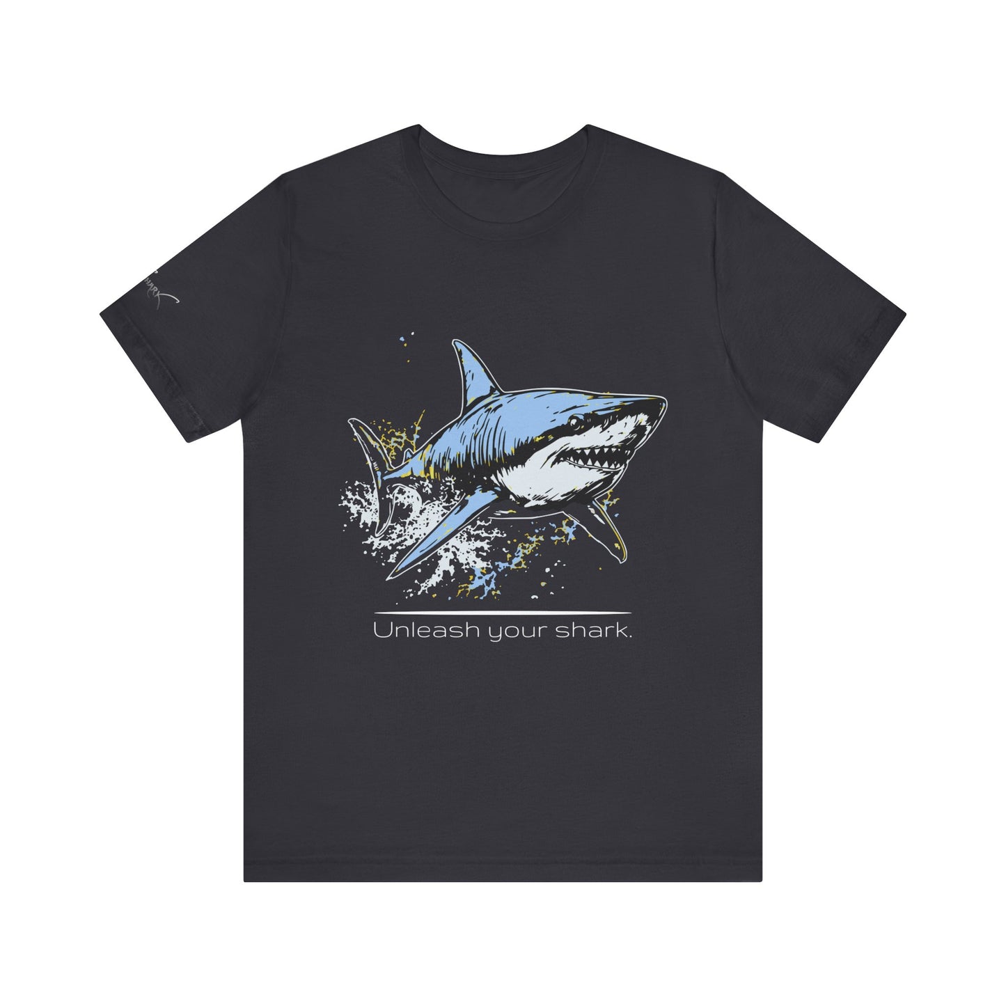 Great White Shark Ultimate "Unleash your shark" Graphic Unisex Jersey Tee