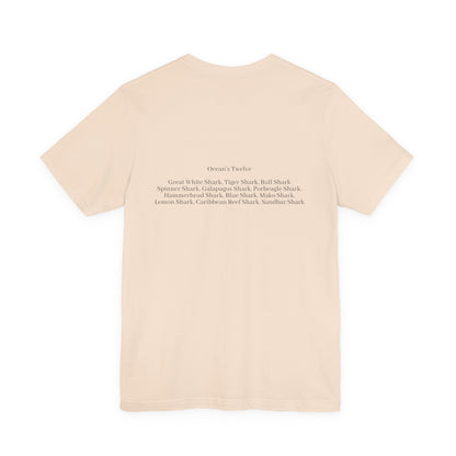 Shark Tee - Ocean's Twelve (Shark List on Back)