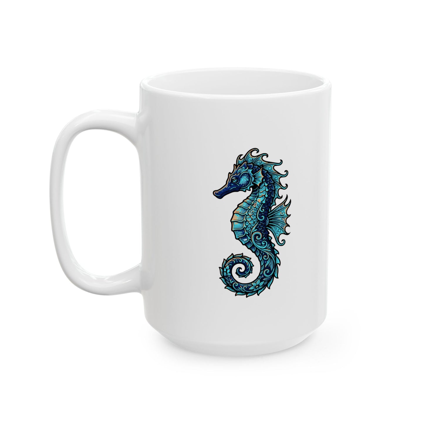 Seahorse Mug — "Horse Power"