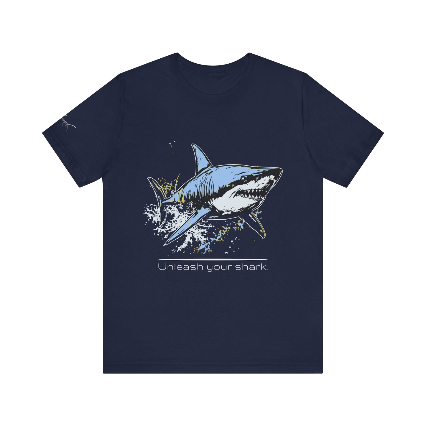 Great White Shark Ultimate "Unleash your shark" Graphic Unisex Jersey Tee