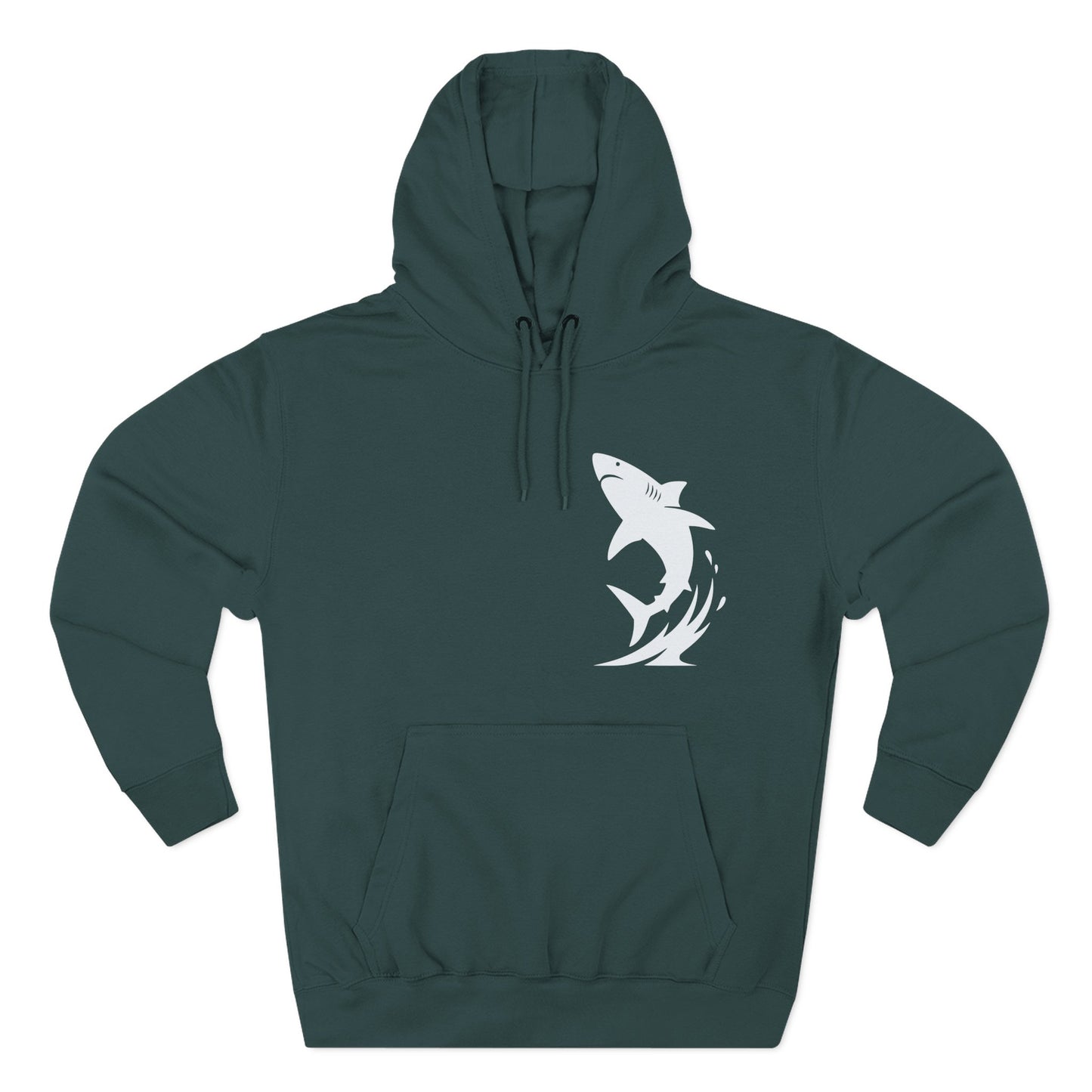 Shark Pullover Hoodie - Breach White