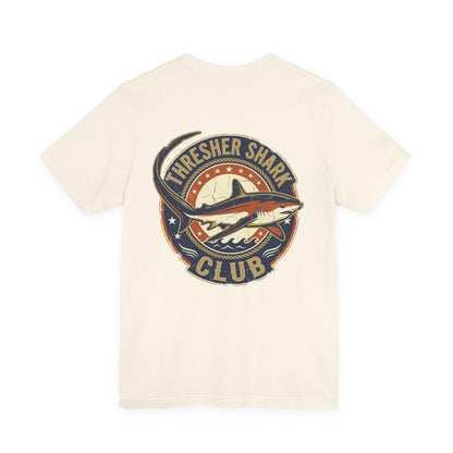 Thresher Shark Club Tee - Badge (Both Sides)