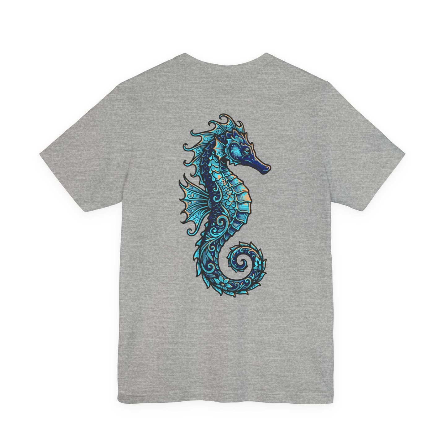 Seahorse Tee - Front & Back Image "Sea Dragon"
