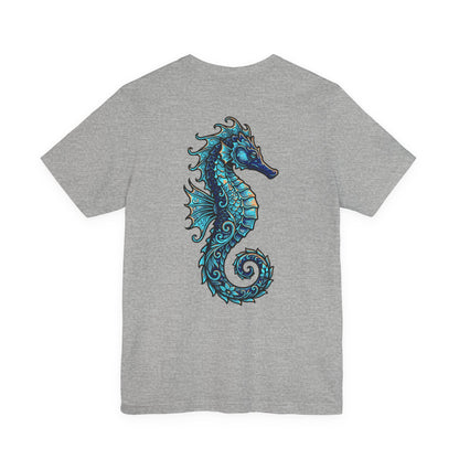 Seahorse Tee - Front & Back Image "Sea Dragon"