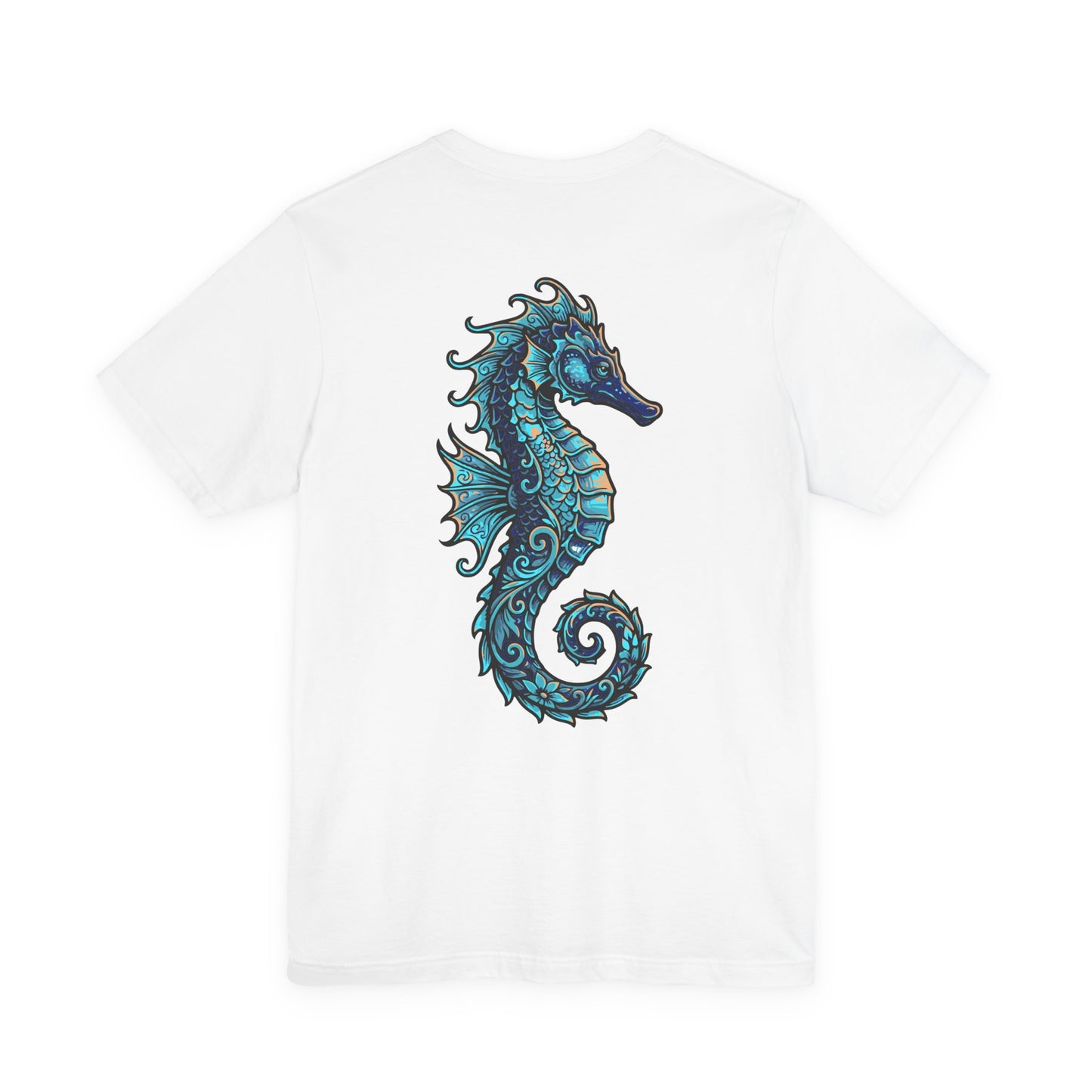 Seahorse Tee - Front & Back Image "Sea Dragon"