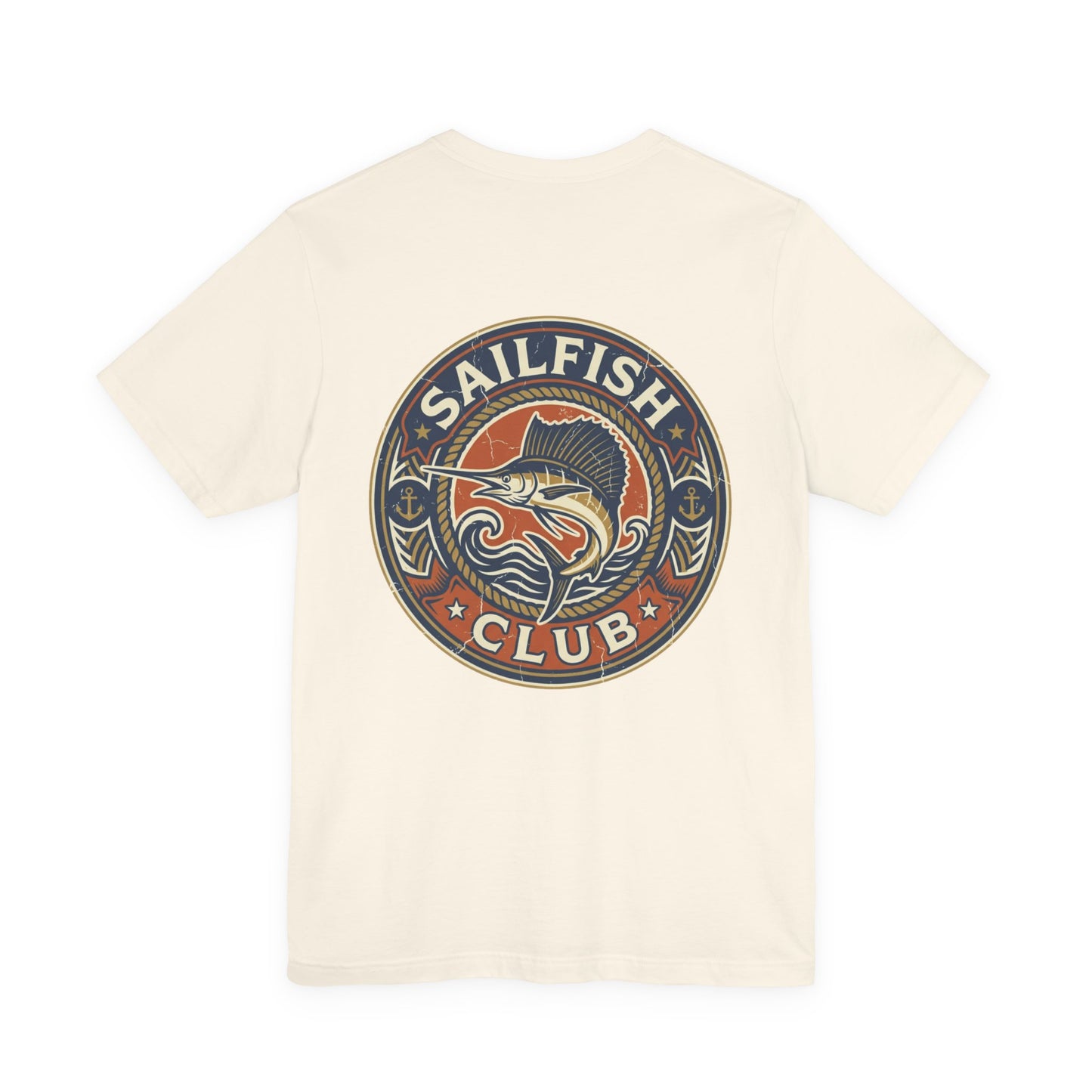 Sailfish Club Tee - Badge (Both sides)
