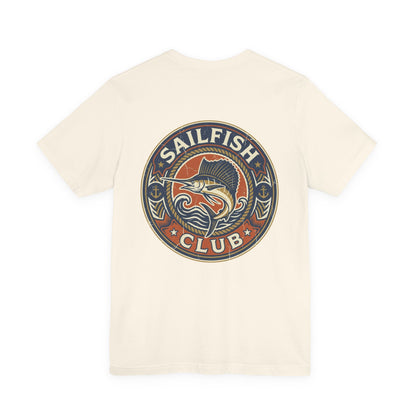 Sailfish Club Tee - Badge (Both sides)