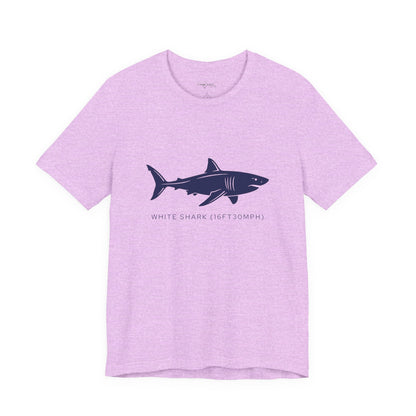 Shark Tee - Great White "Stats"
