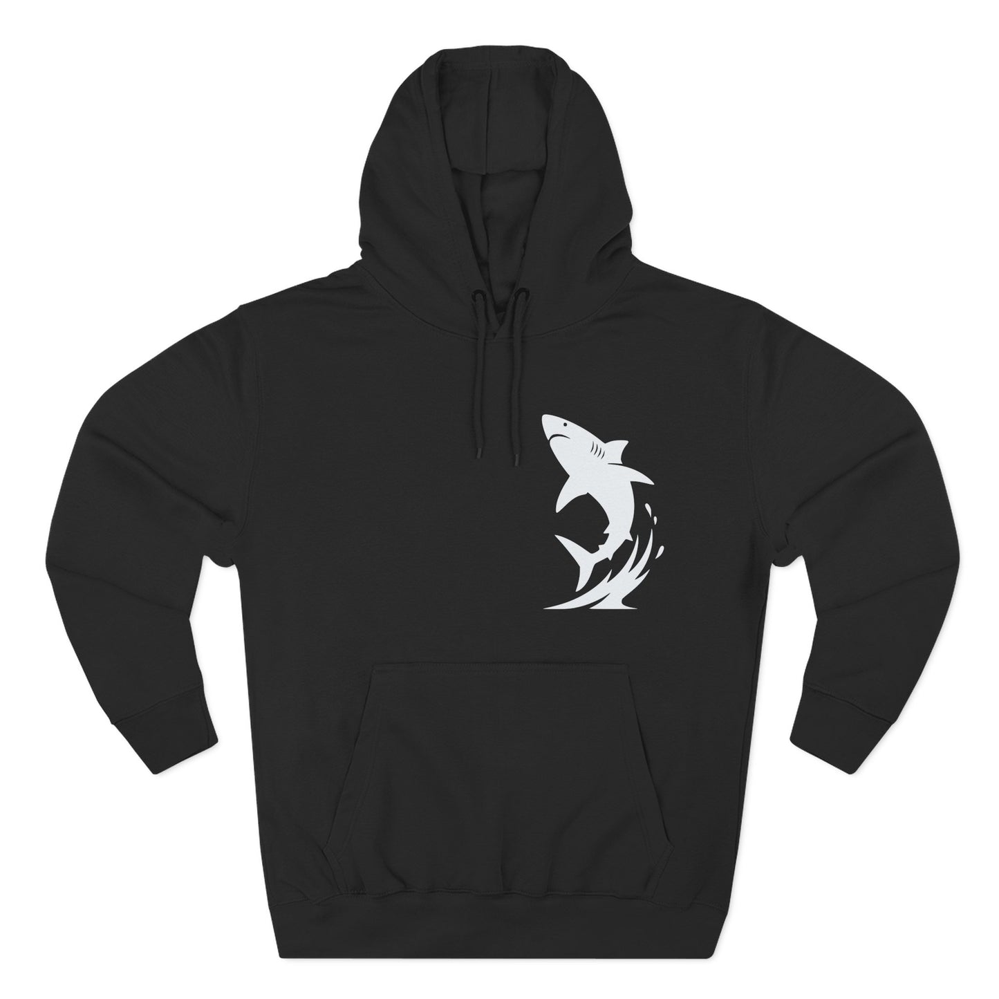 Shark Pullover Hoodie - Breach White