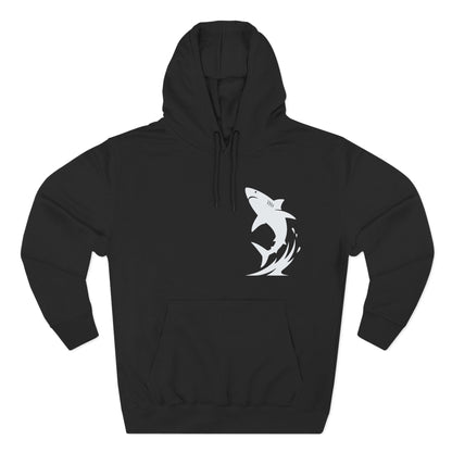 Shark Pullover Hoodie - Breach White