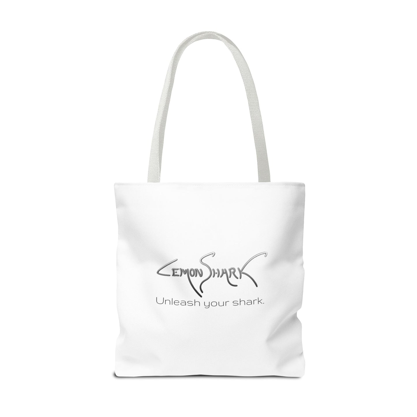 Shark Tote Bag — 'Ocean Authority' & 'Unleash Your Shark' Printed Tote