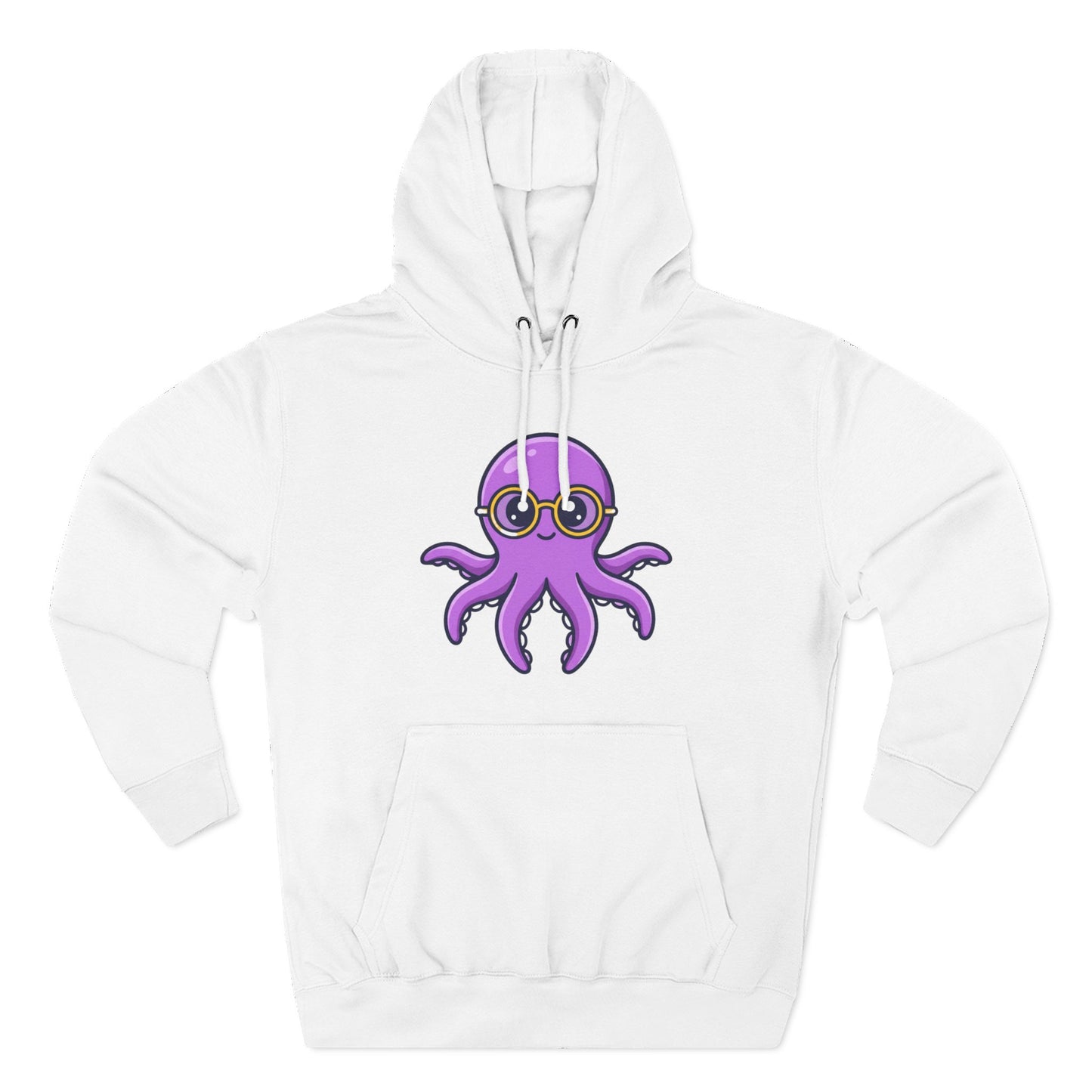 Octopus Pullover Hoodie - Happy
