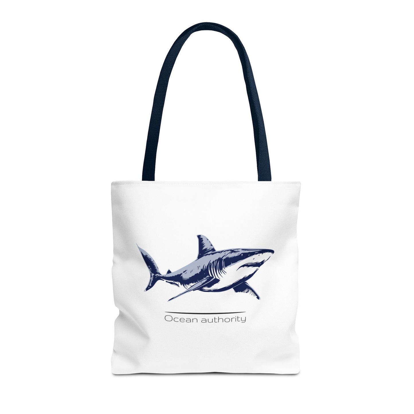 Shark Tote Bag — 'Ocean Authority' & 'Unleash Your Shark' Printed Tote