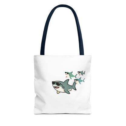 Shark Tote Bag - Sharky School