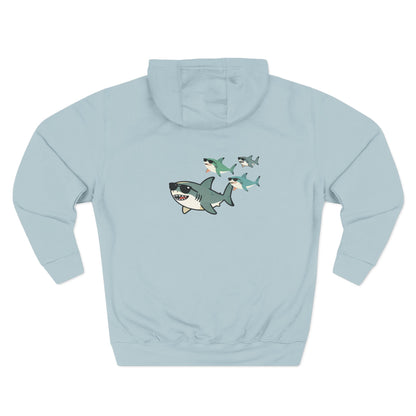 Sharky Pullover Hoodie - Sharky School (Logo on Front)
