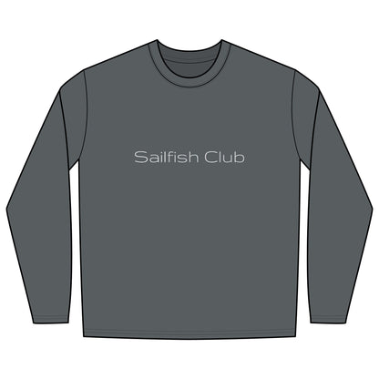 Rash Guard – Sailfish Club (Back Image, Front Text)